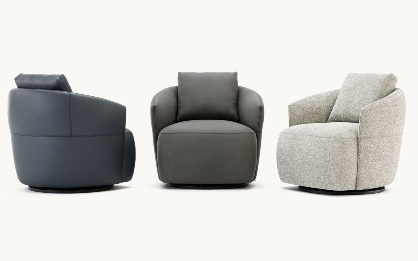 Alice Armchair swivel base Alice Armchair with swivel base