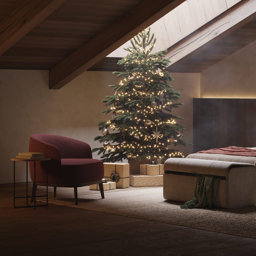 Christmas rreading corner