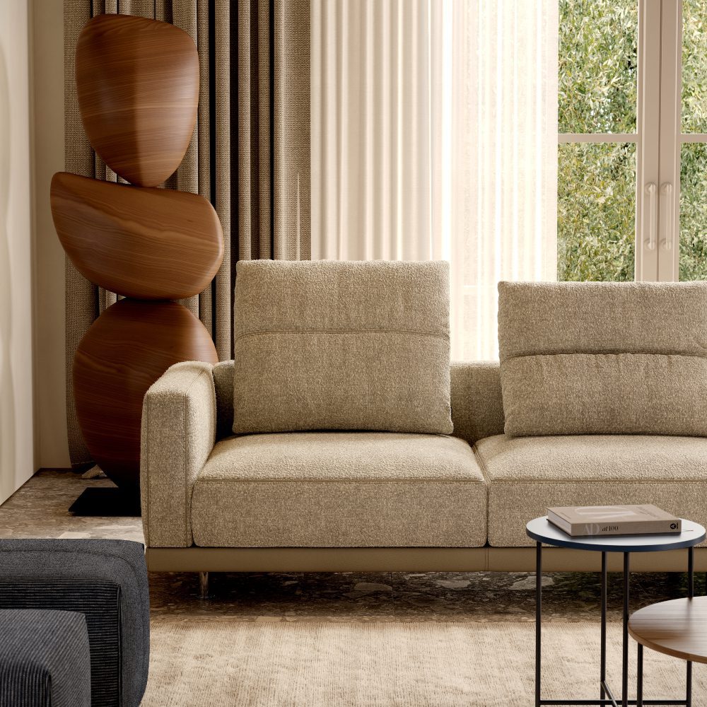 Corner from the laurent modular sofa