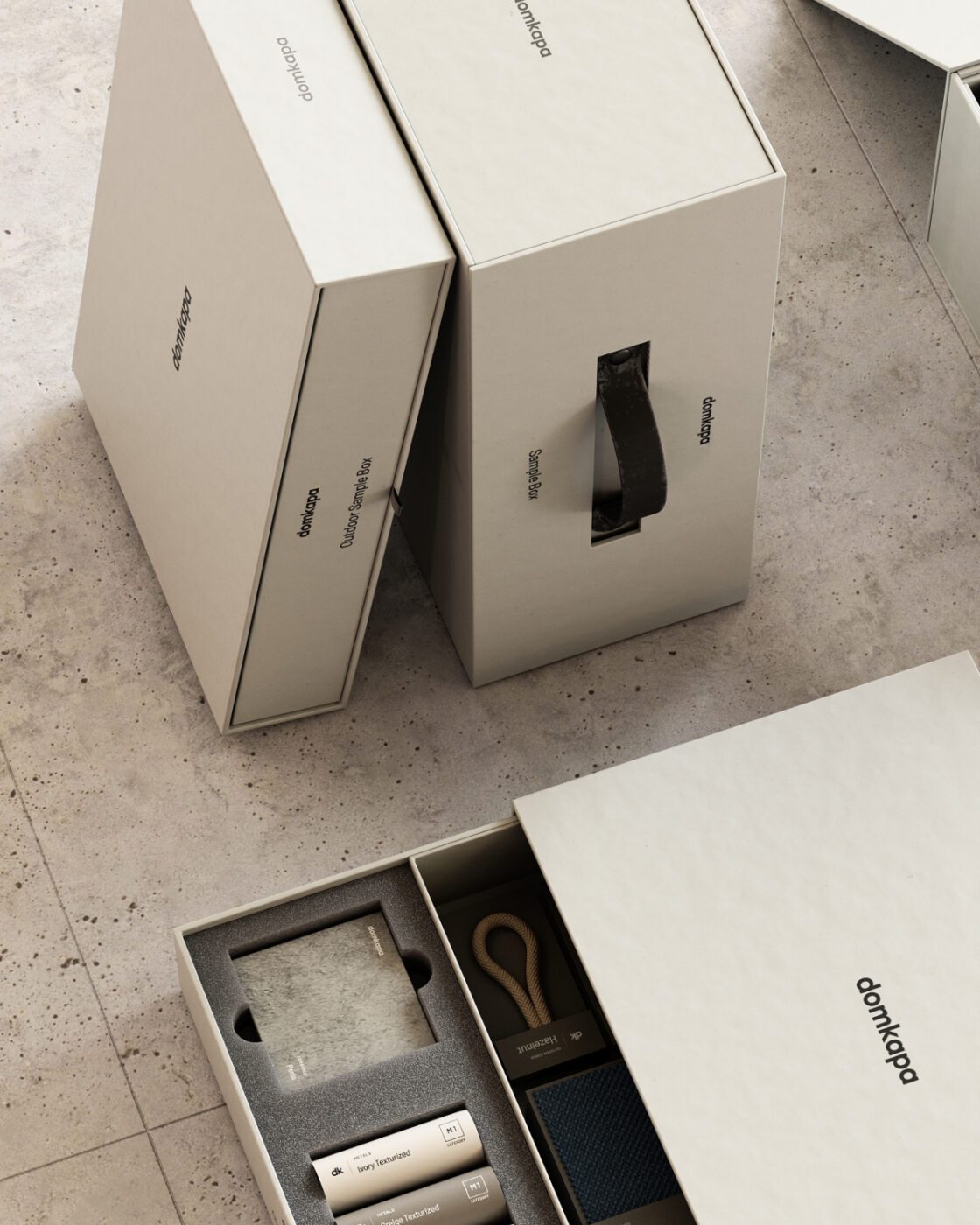 DK24 - APRESENTACAO CAIXA 2024 - 04 New sample box by Domkapa.
