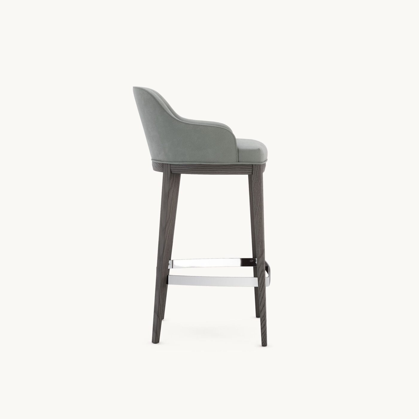 DK25.B - ANNA BAR CHAIR - Aspen Shark + Graphite Ash + Silver Polished - 03jpg_CREME