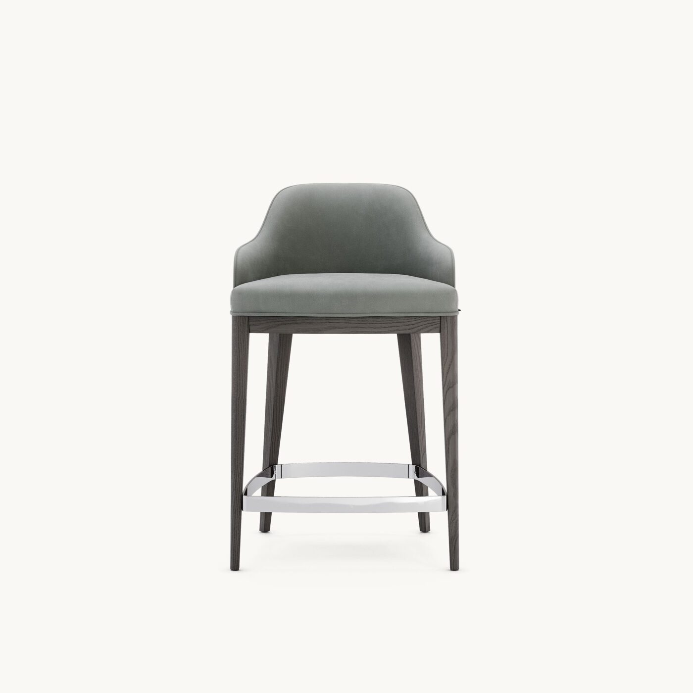 DK25.B - ANNA COUNTER CHAIR - Aspen Shark + Graphite Ash + Silver Polished - 01jpg_CREME