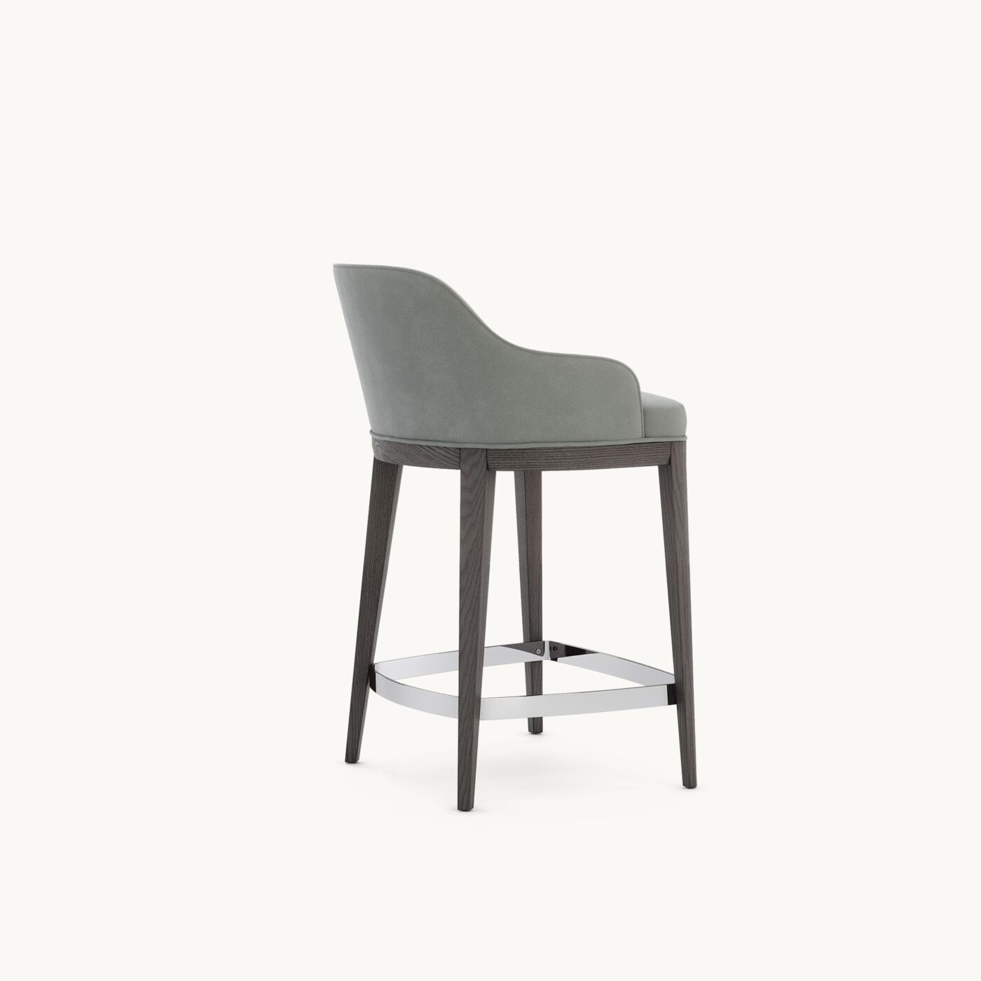 DK25.B - ANNA COUNTER CHAIR - Aspen Shark + Graphite Ash + Silver Polished - 04jpg_CREME