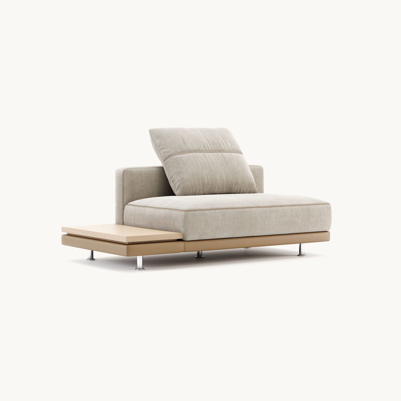 DK25.C - LAURENT LR1AM.CE - Hudson Cappuccino + Rupert Camel + Natural Oak + Silver Polished - 02jpg_CREME