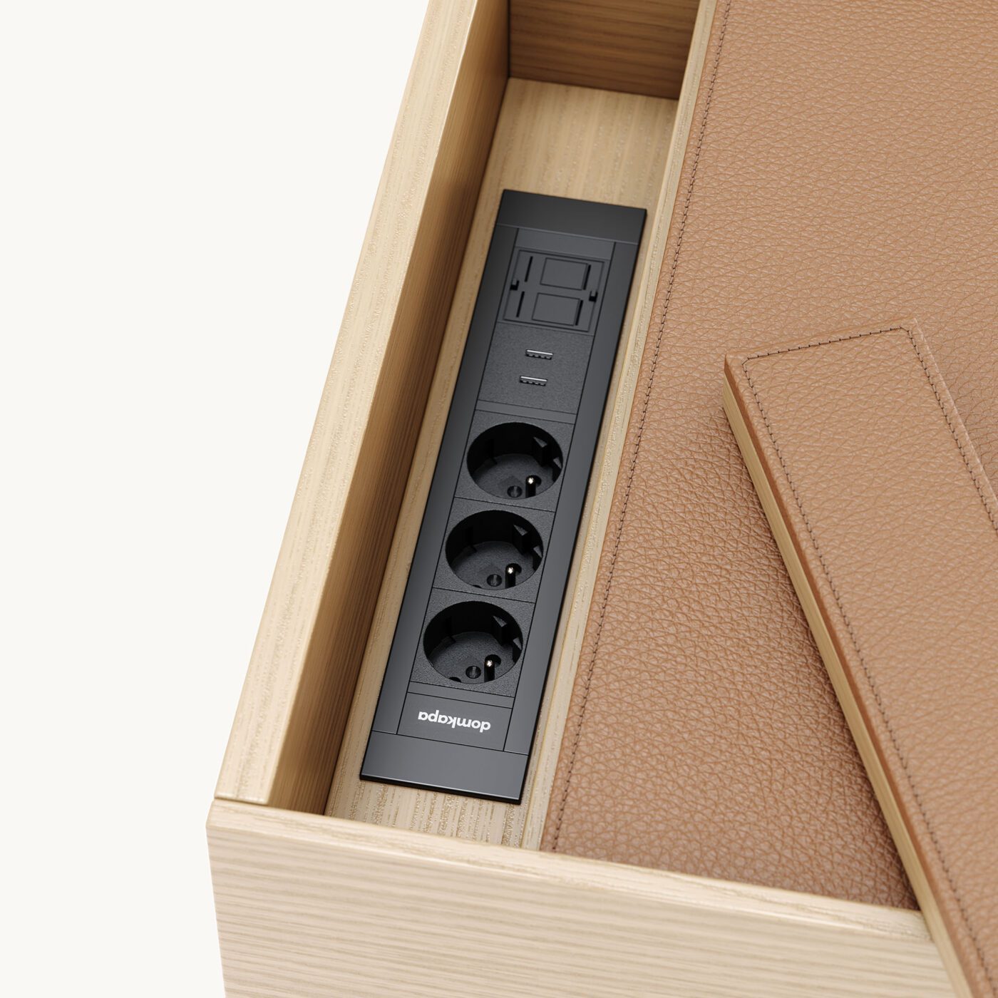 DK25.J - FRANCIS MC 500 - 1GAV - Natural Oak + Rupert Camel - D02_CREME