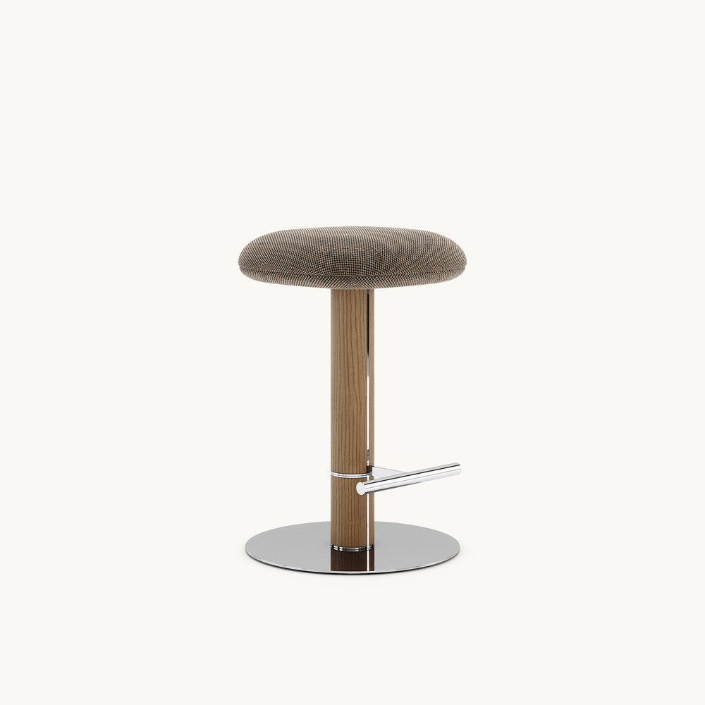 DK26.B - HIRO COUNTER CHAIR WOOD - Hudson Cappuccino + Mocha Ash + Silver Polished - 02_CREMEWEB