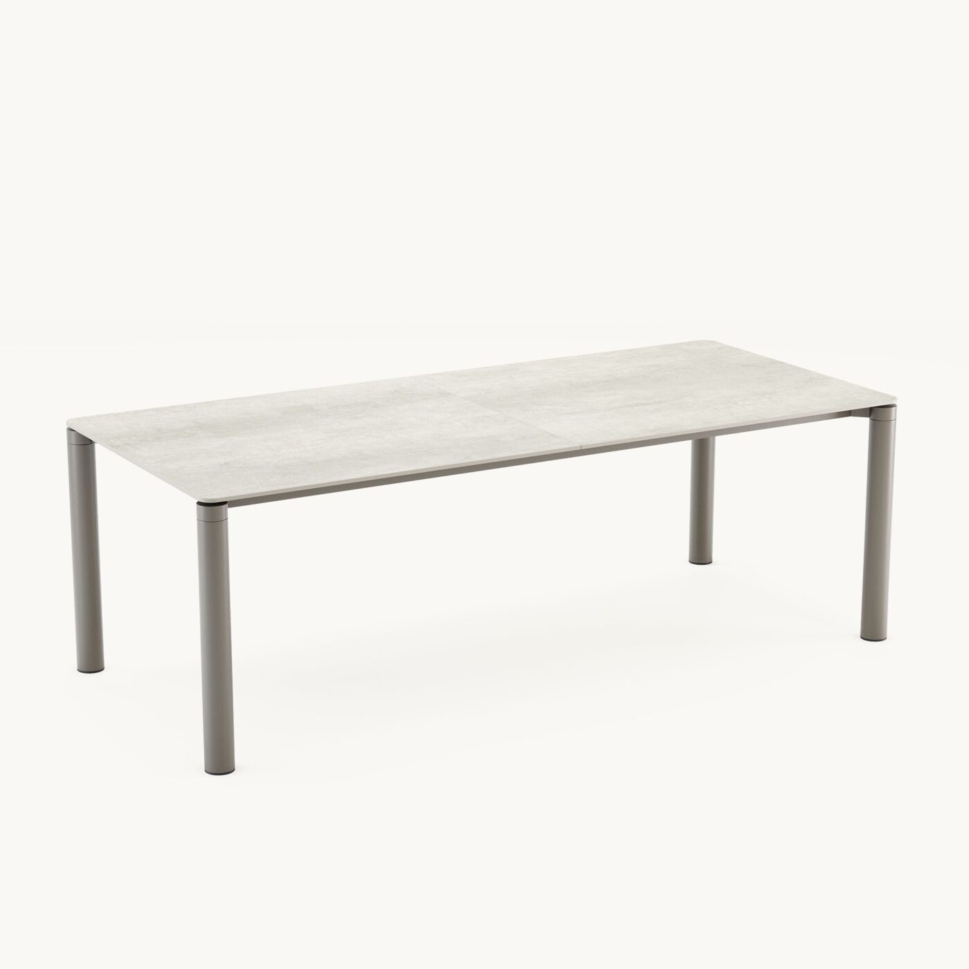 DK26.Z - PONTUS DINING TABLE L - Ceramica Perla + Greige Texturized - 04_CREMEWEB