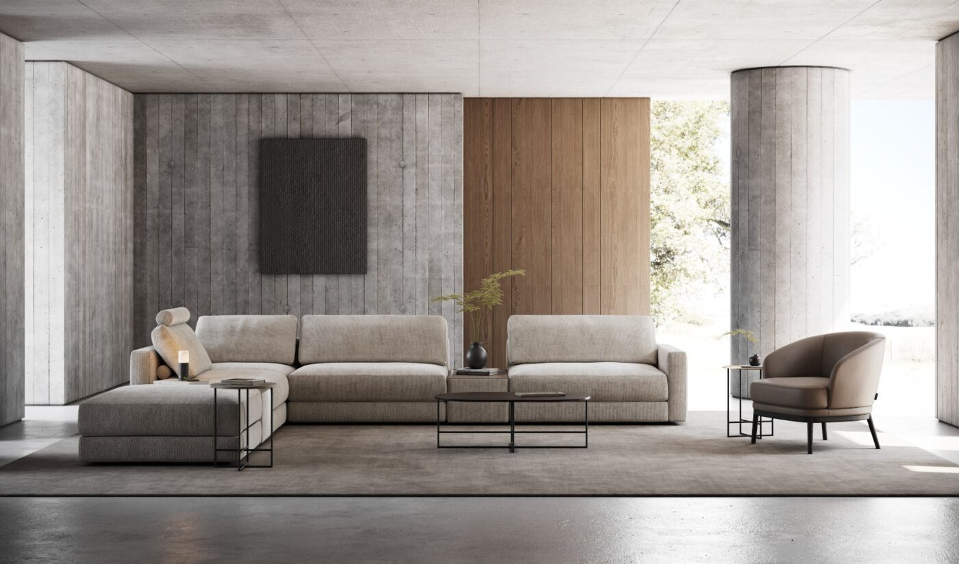 Edward Sofa and Ruth Armchair