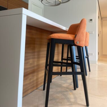 Fhome interior project with Louise Bar Chairs Fhome interior project with Louise Bar Chairs
