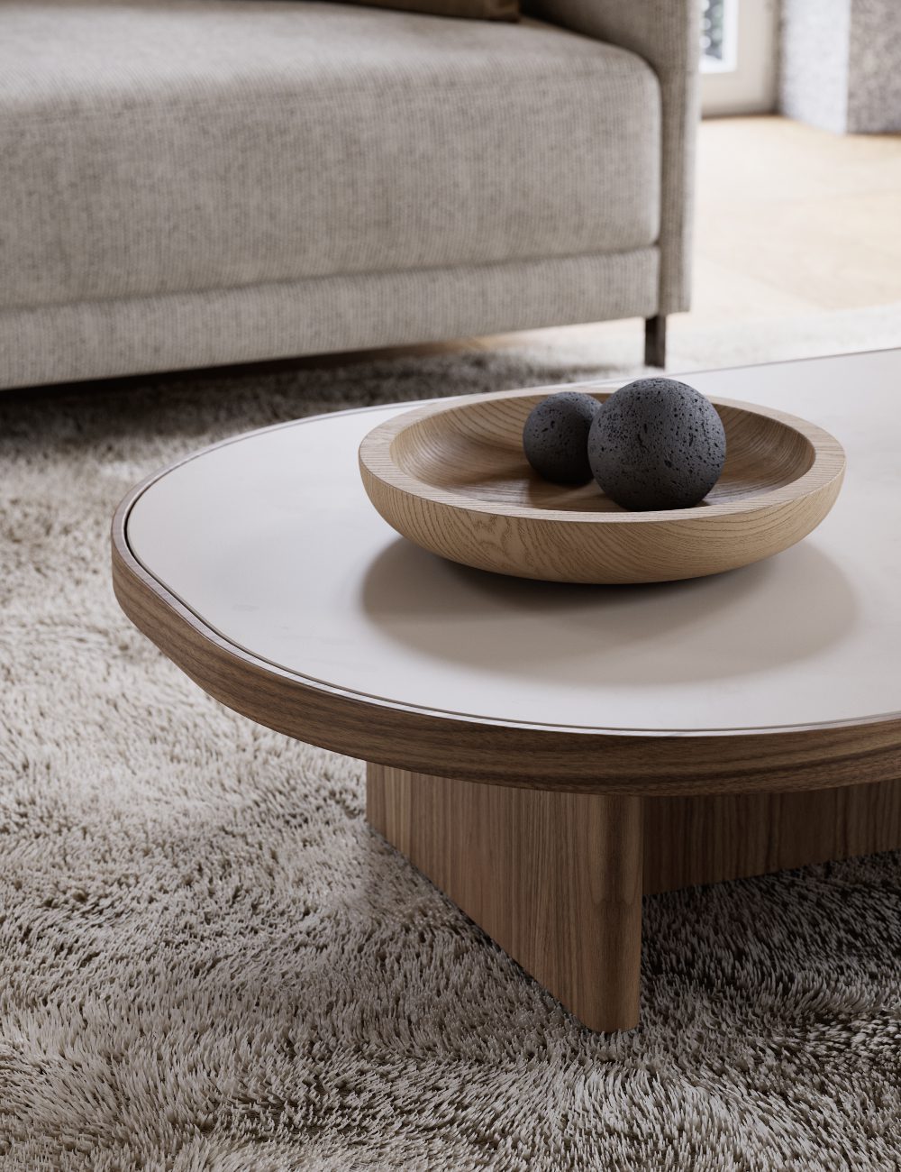 Gilbert Table Set lacquered