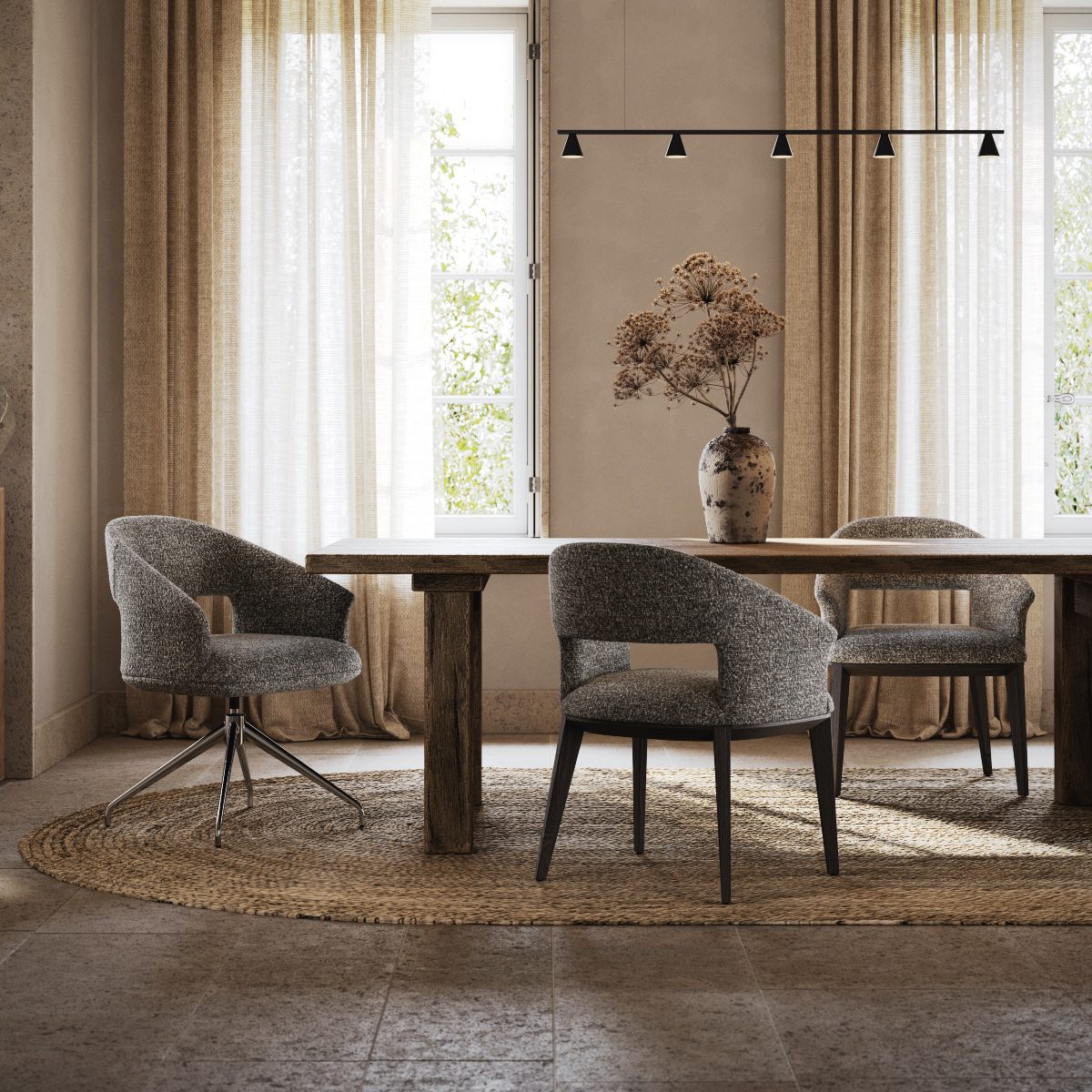 Jermain Chair two versions