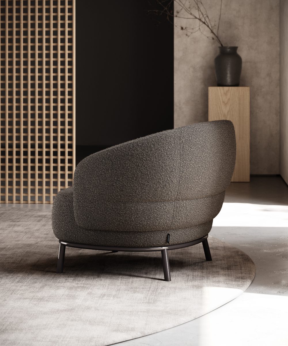 Juliet Armchair in boucle