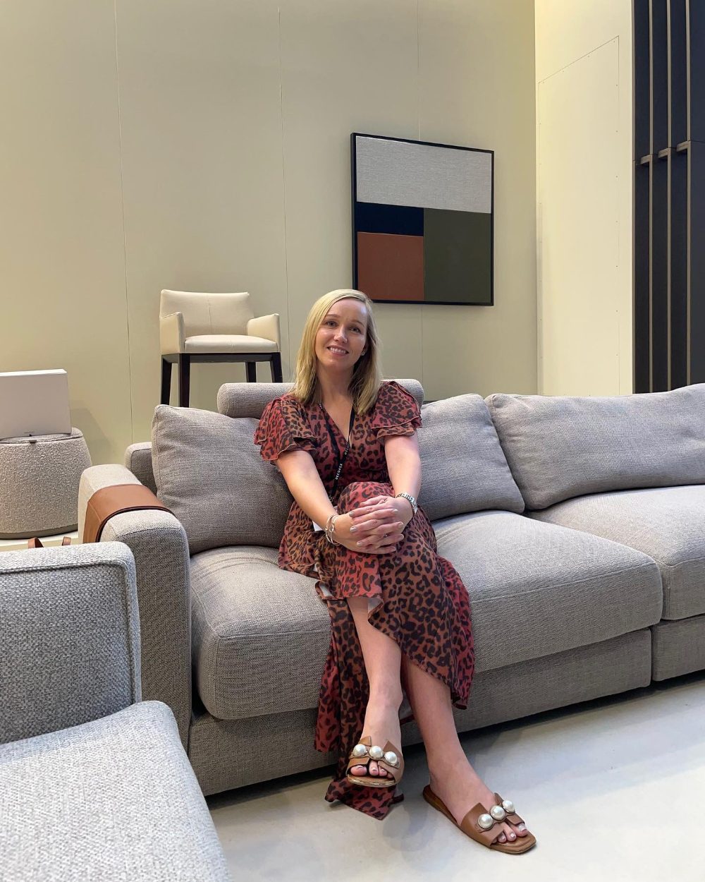 Pia Orr at Decorex
