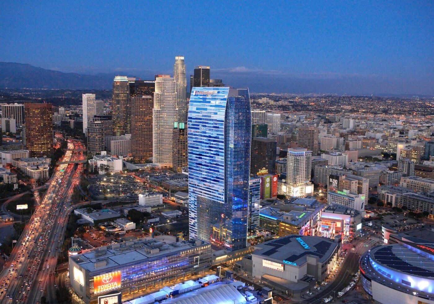 The Ritz-Carlton Hotel & Residences and JW Marriott at L.A. LIVE The Ritz-Carlton Hotel & Residences and JW Marriott at L.A. LIVE