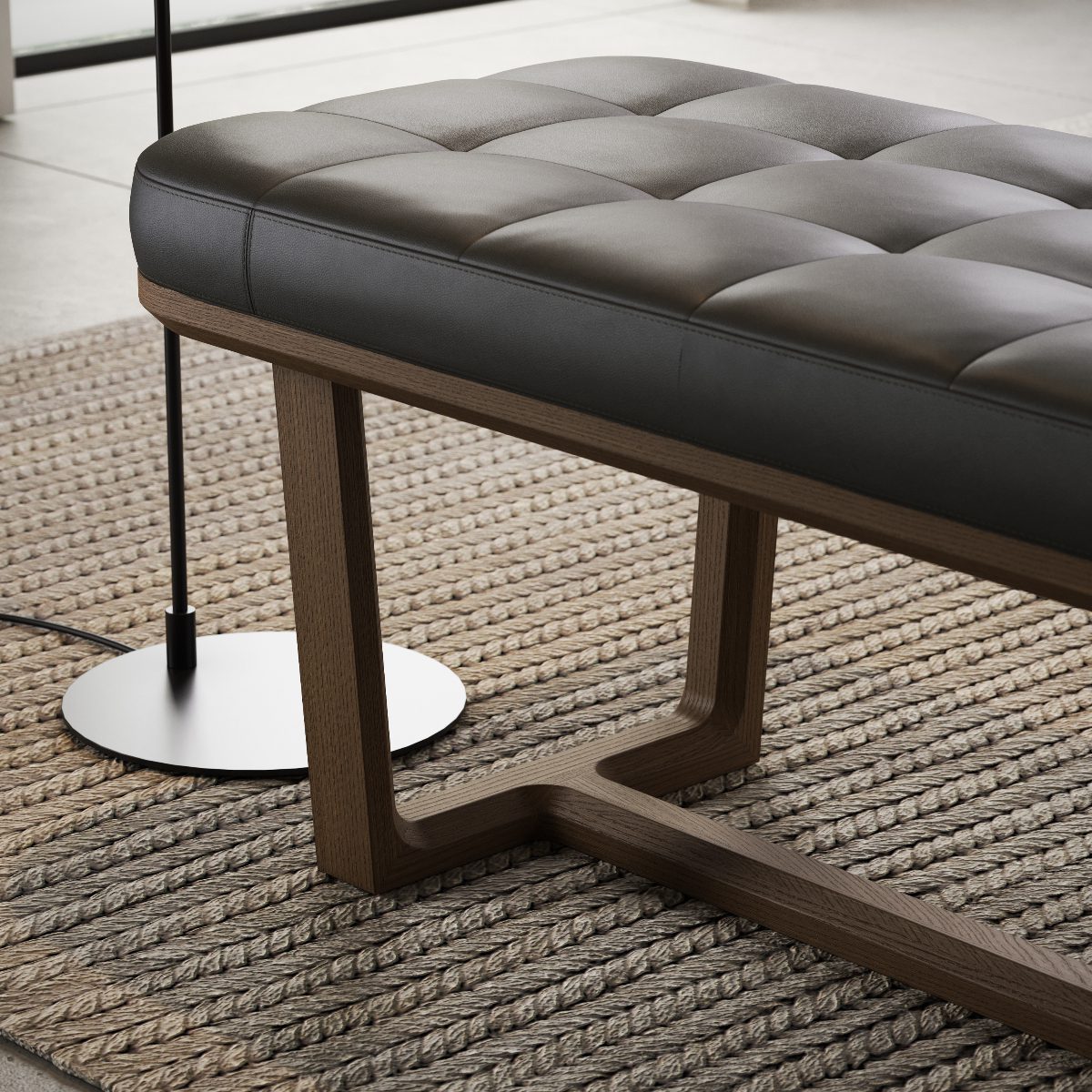 Vincent Bench detail