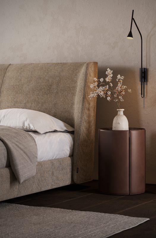 about - echo bed and mano side table