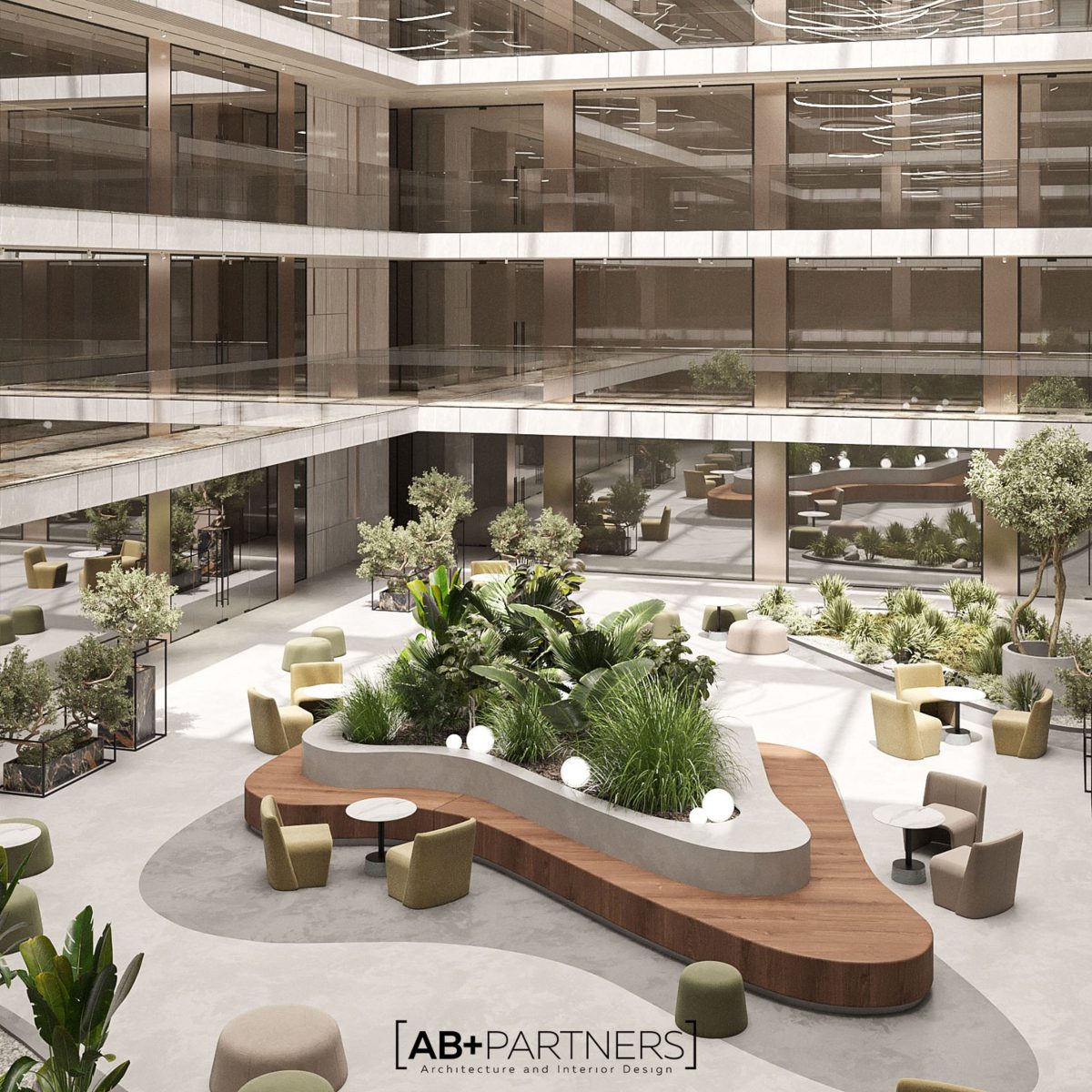 ab+partners project with legacy armchaires