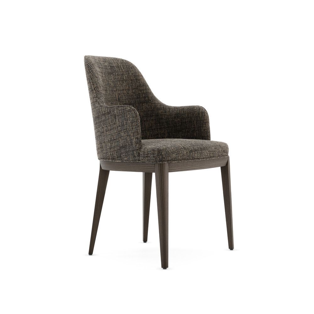 anna chair in mocha mousse
