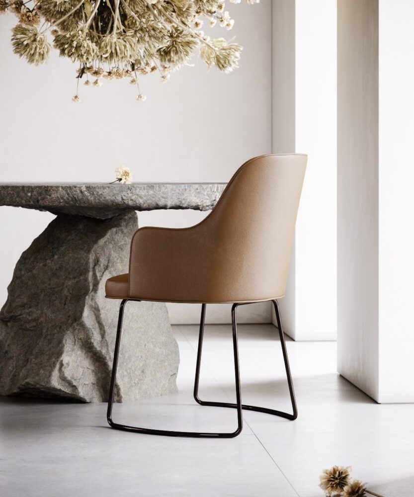 anna dining chair 2022 metal version