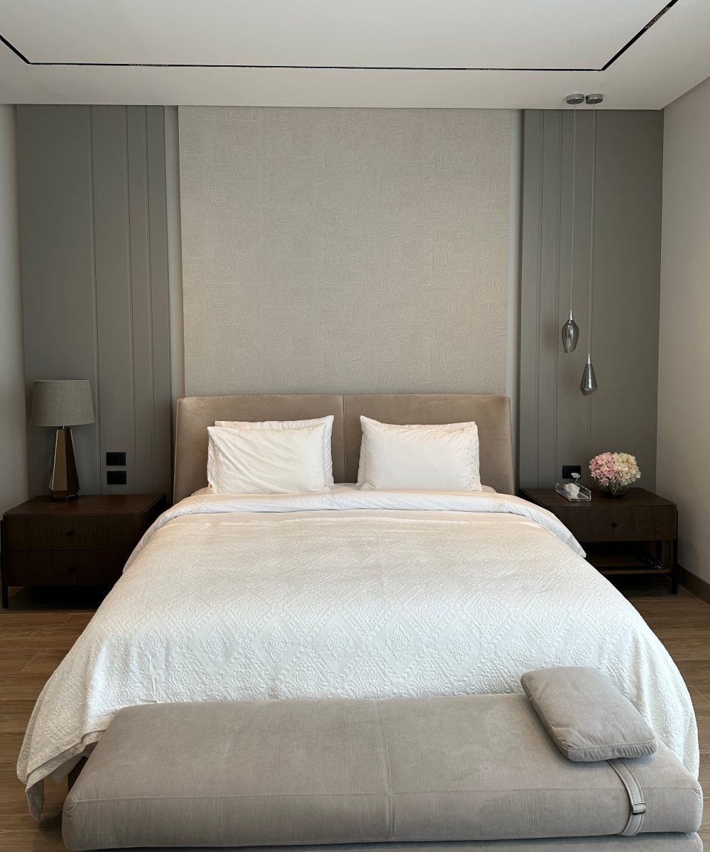 bedroom by etch & notch with echo bed