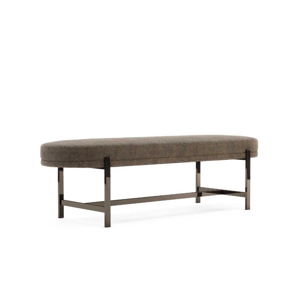 colbert bench in mocha mousse
