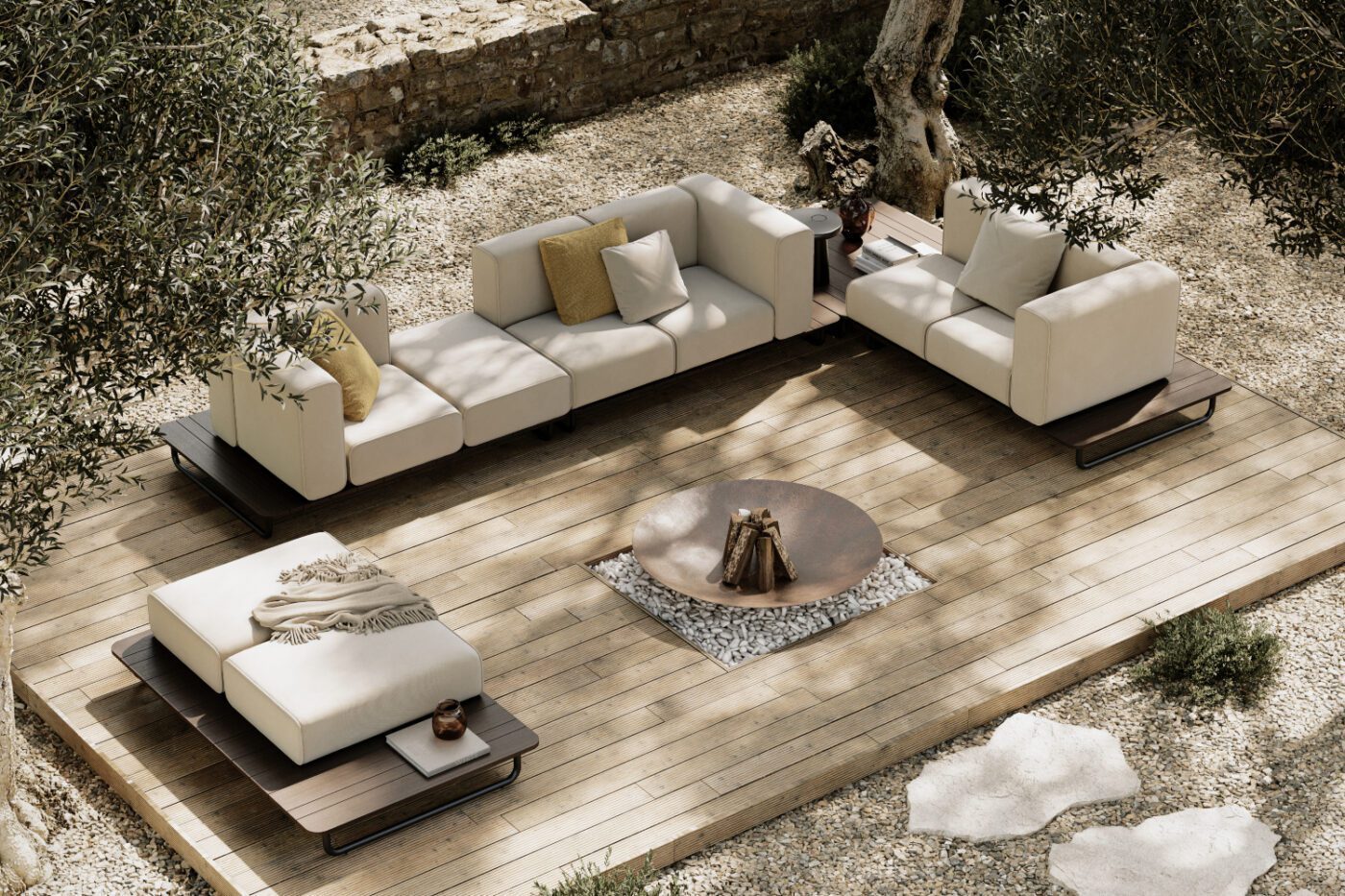 copacabana collection in a outdoor space