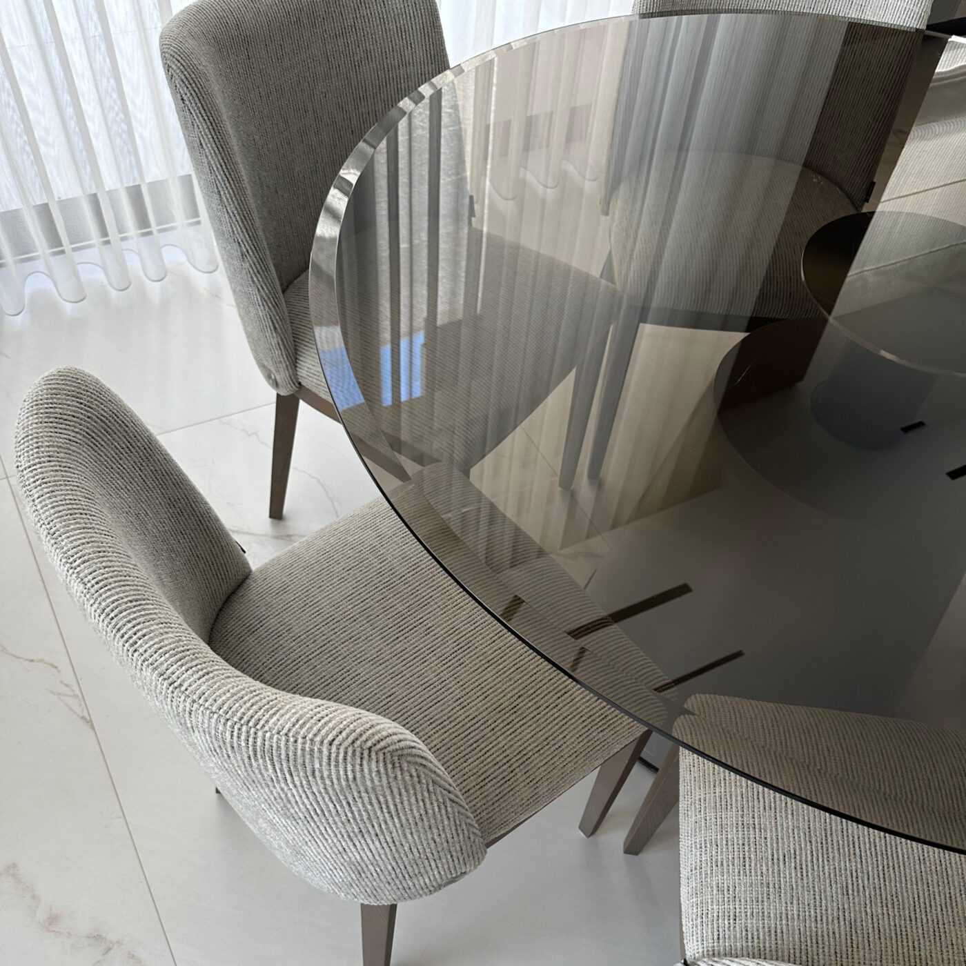 dining table and dining chairs by domkapa at etch & notch project