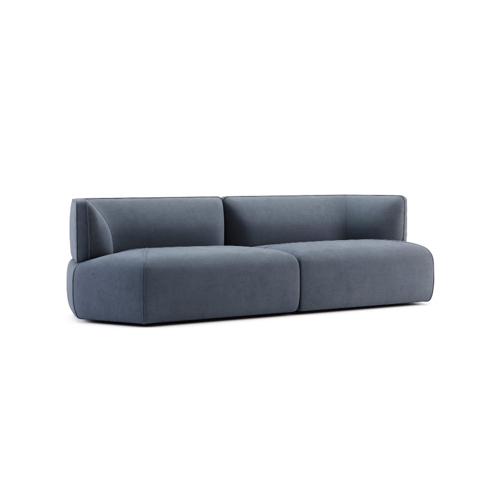 disruption sofa in classic blue pantone