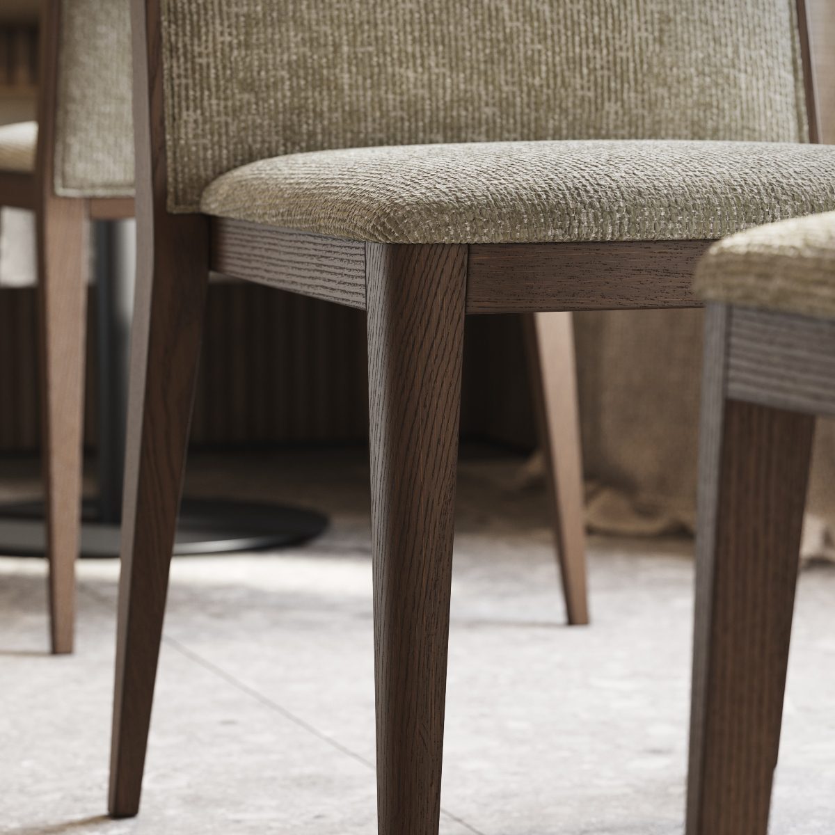 frank chair wooden structure