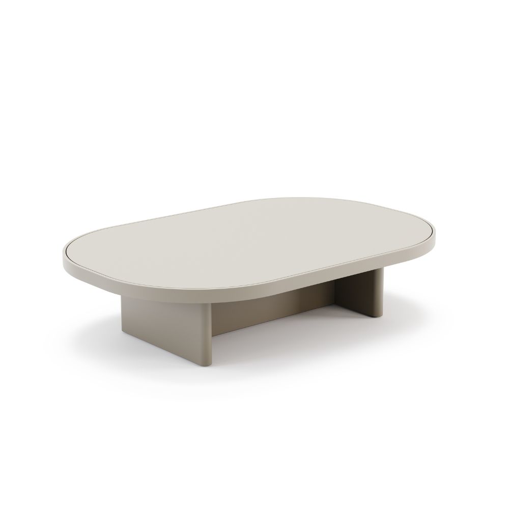 gilbert coffee table in cloud dancer