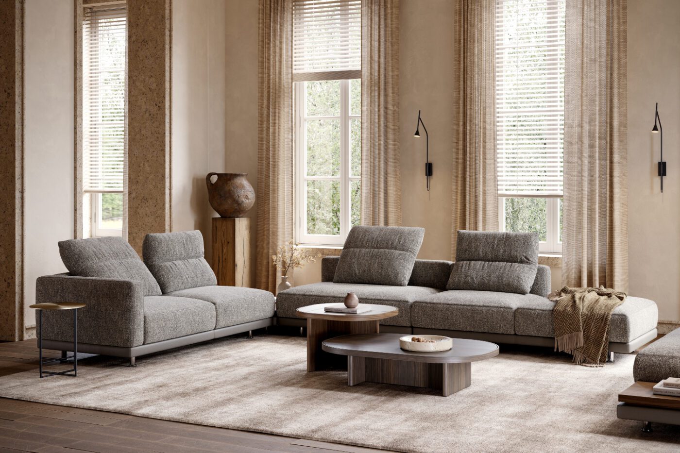 laurent modular sofa living room with gilbert and inside