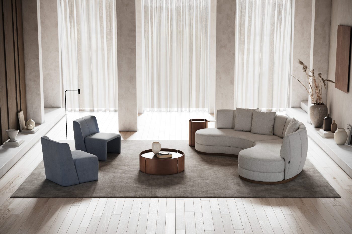 legacy armchairs and stella sofa