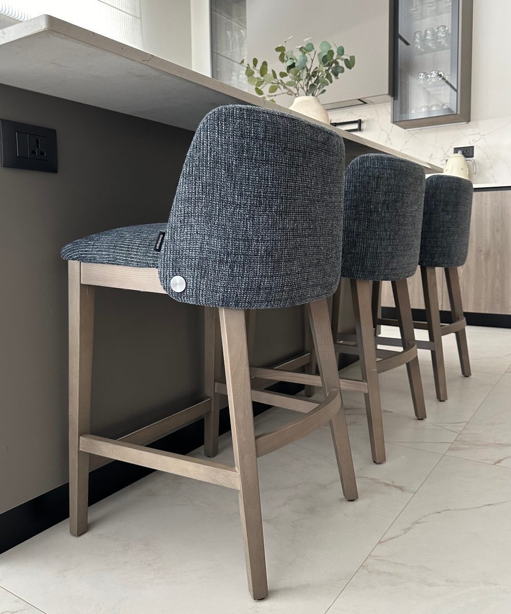 louise counter chairs in etch & notch project