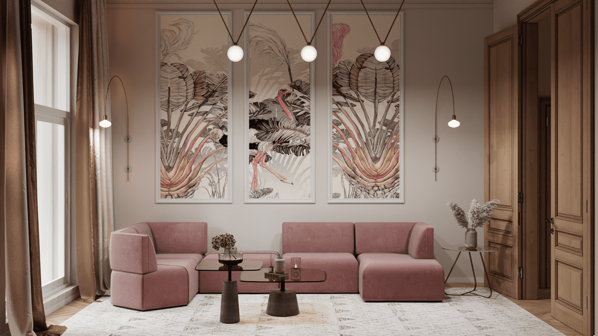 modern-home-project-with-pink-sofa-in-brussels-3