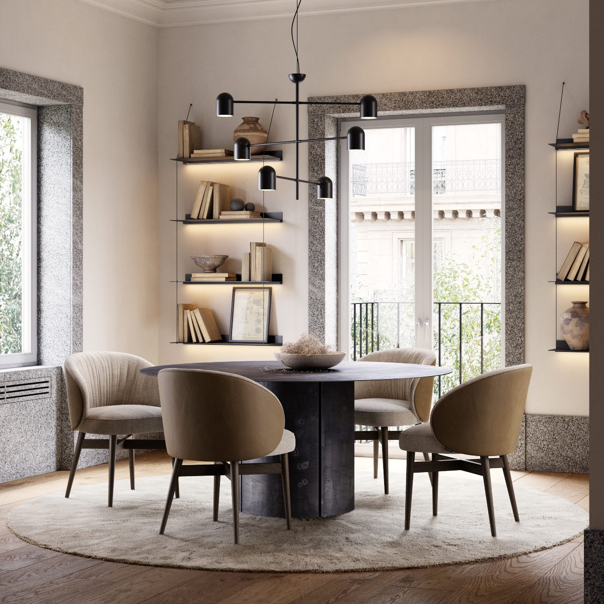 norah dining chair dining room