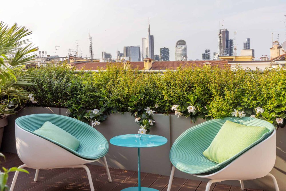 Rooftop Casa Baglioni Milan