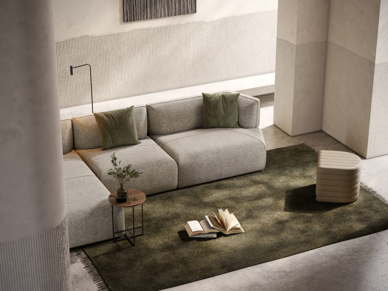 small space disruption sofa